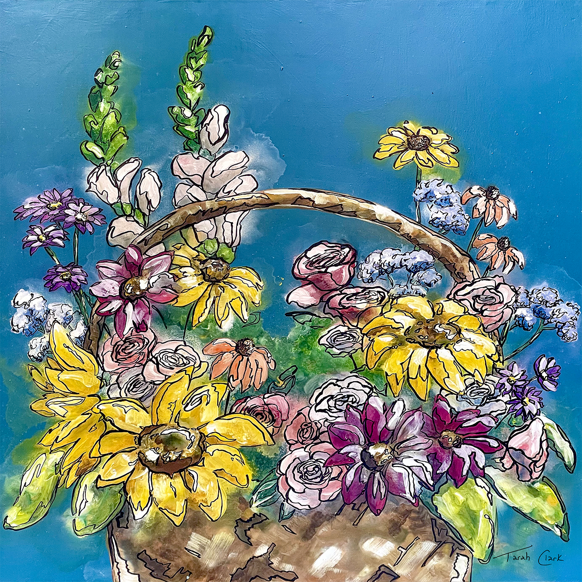 Prints - Floral Basket