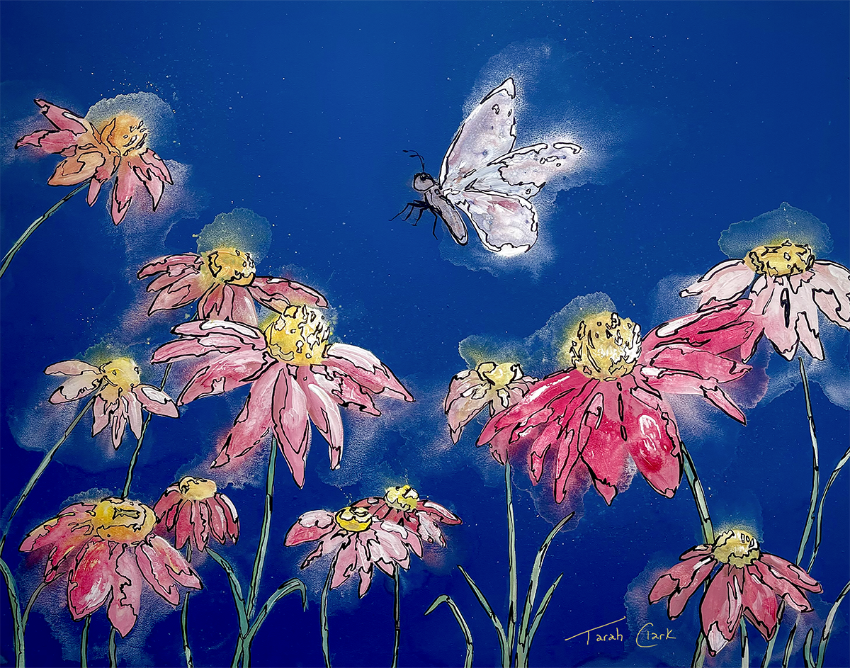 Prints - Glowing Butterfly