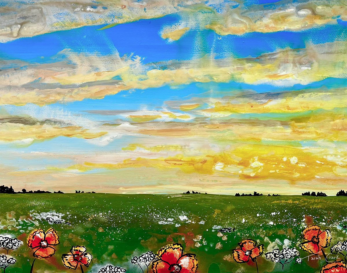 Prints - Wildflowers at Sunrise